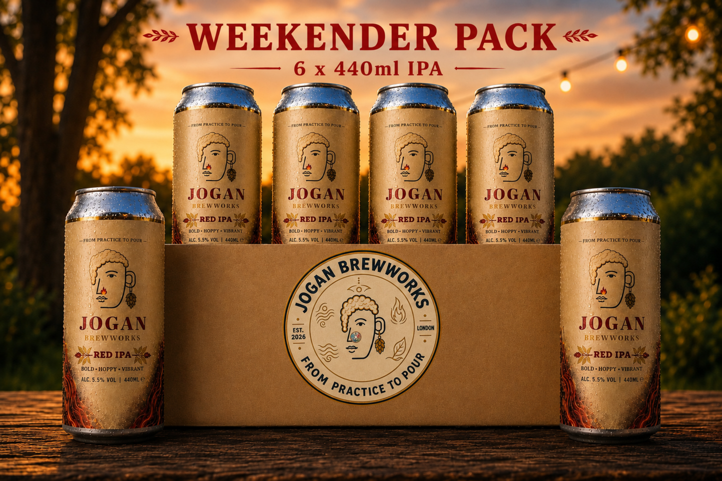 Jogan Red IPA Weekender Pack (6xRed IPA)